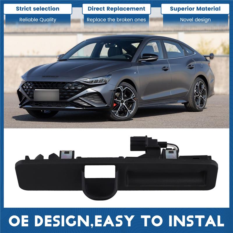 For Hyundai Genesis G70 DOHC-Trunk Lid Handle 81260G9000 Trunk Lid Lock Handle Button For TCI/GDI Sedan-4 Door -