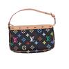LOUIS VUITTON M92648 2008 Monogram Noir Pochette Handbag Black x multicolorUsed