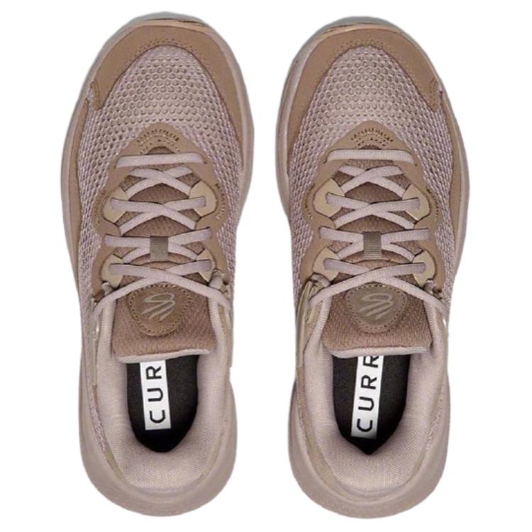Under Armour Curry Splash 24 Comfortable Lightweight Breathable Basketball Shoes Unisex Sneakers Brown 3028193-200