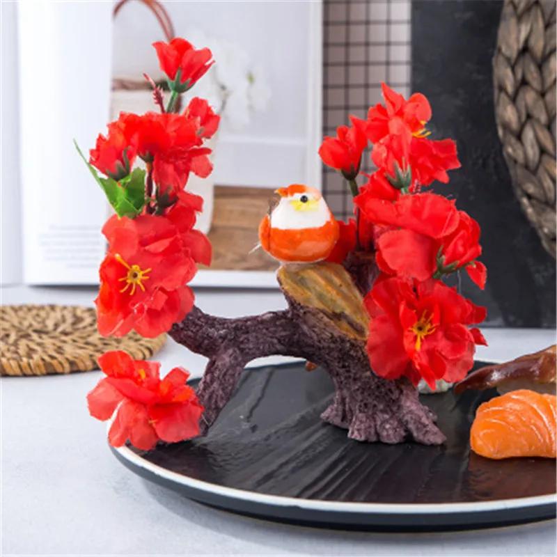 

Японский стиль суши морепродукты сашими блюдо декор цветок отель ресторан магазин декор креативные блюда поднос тарелка декоративный инструмент