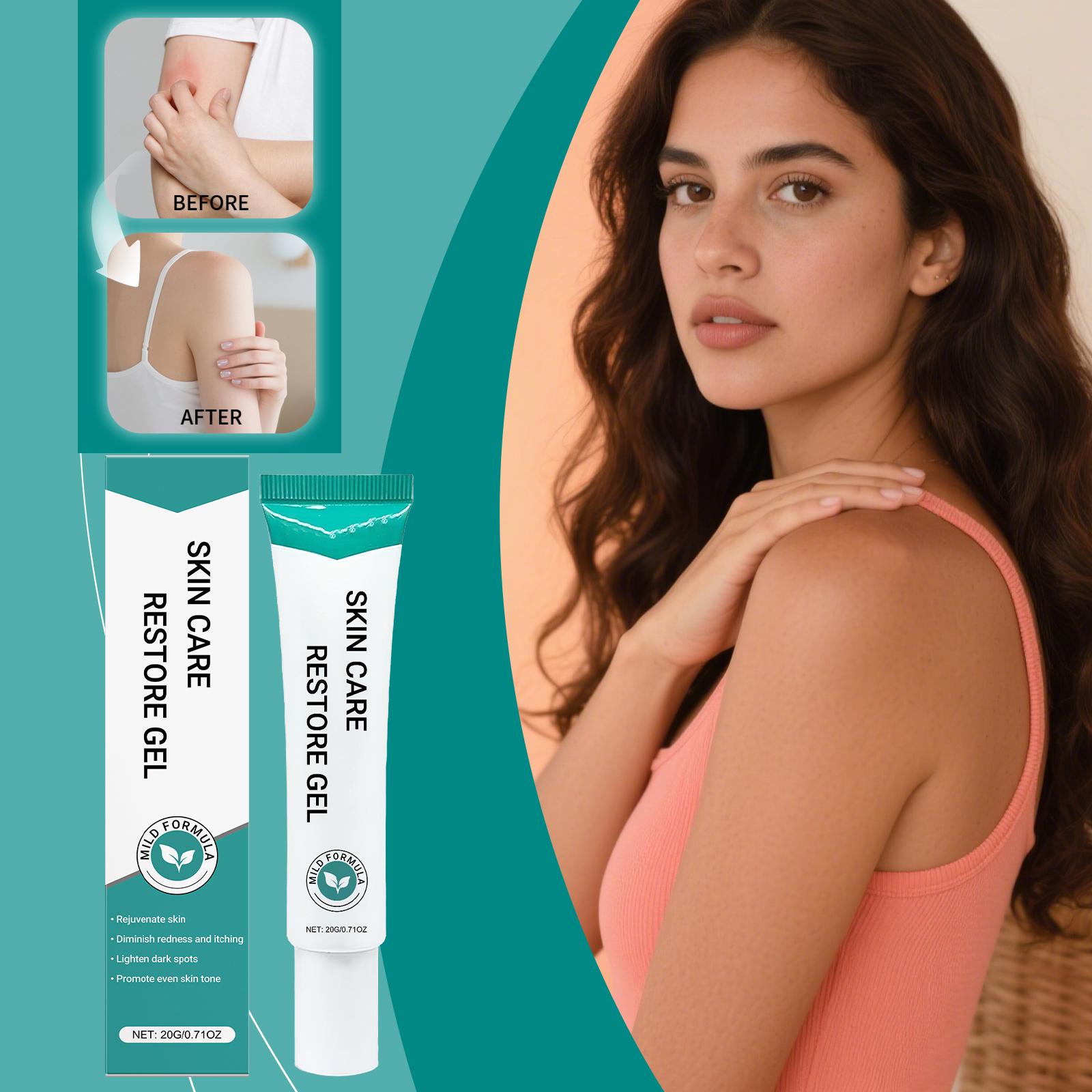 

Успокаивающий увлажняющий гель может улучшить состояние кожи при покраснении, тусклости и чувствительности благодаря многофункциональному комплексному уходу. One Size белый