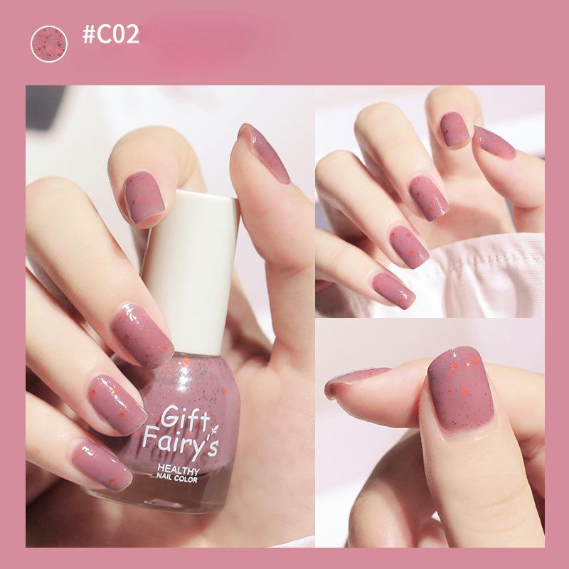 Nail Polish No Baking Long-lasting Water-based Tearable Quick-drying Nail Polish