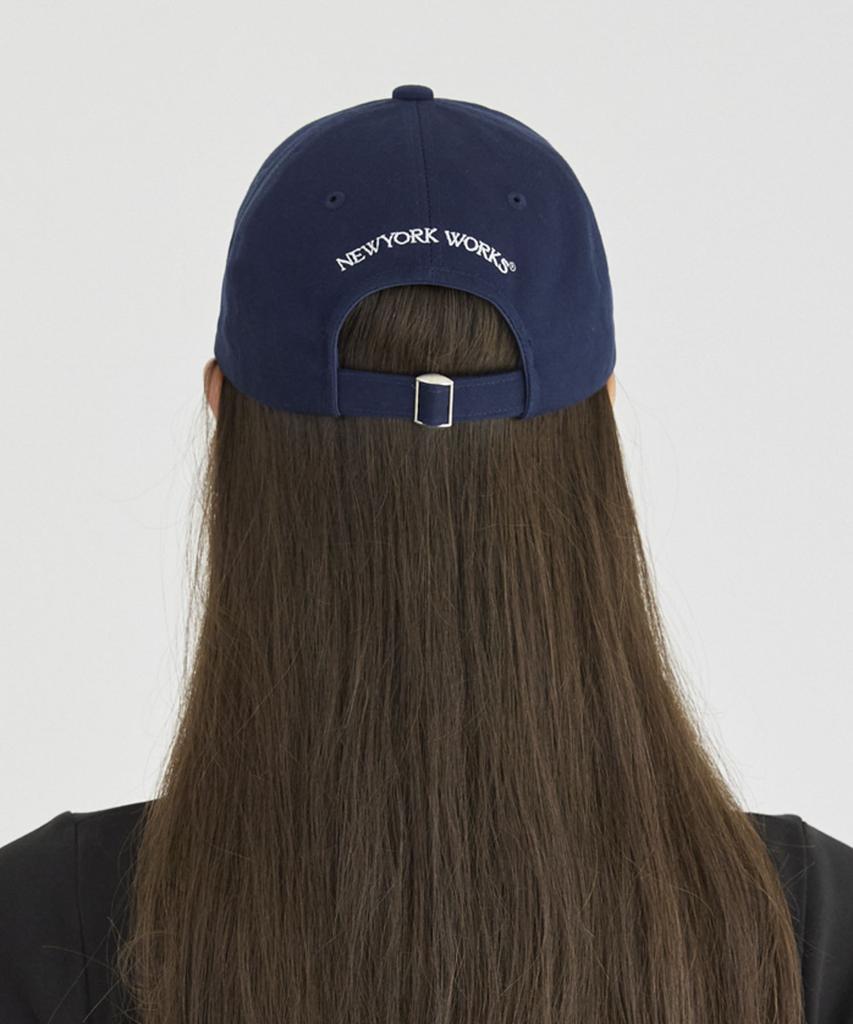 Nyuyogwogseu Mix Logo Ball Cap_ Navy