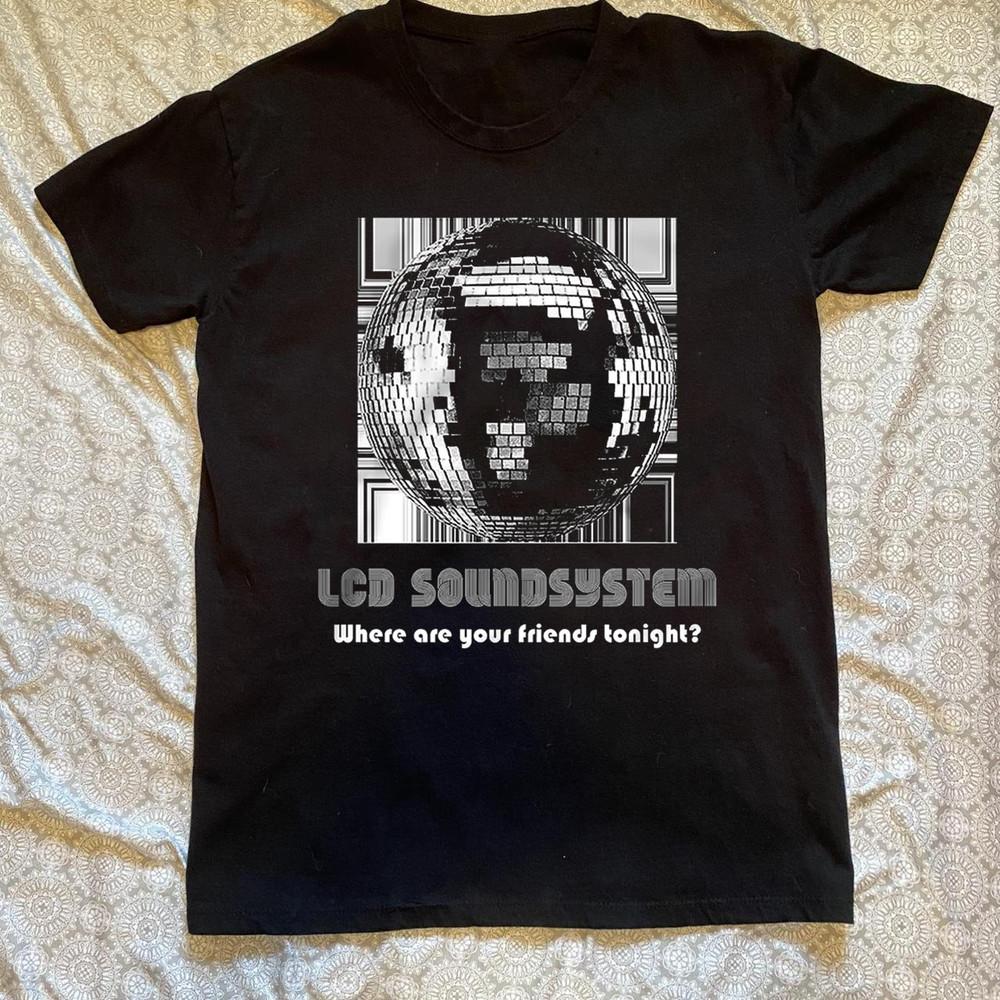 LCD Soundsystem Disco ball  All My Friends  Black All Size T-Shirt AR769 Unisex T-Shirt XXXL