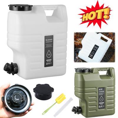 11/12L Su Depolama Kabı Sızıntı Yok Kamp Su Depolama Su Kovası Kamp İçin Taşınabilir Büyük Kapasiteli Su Tankı