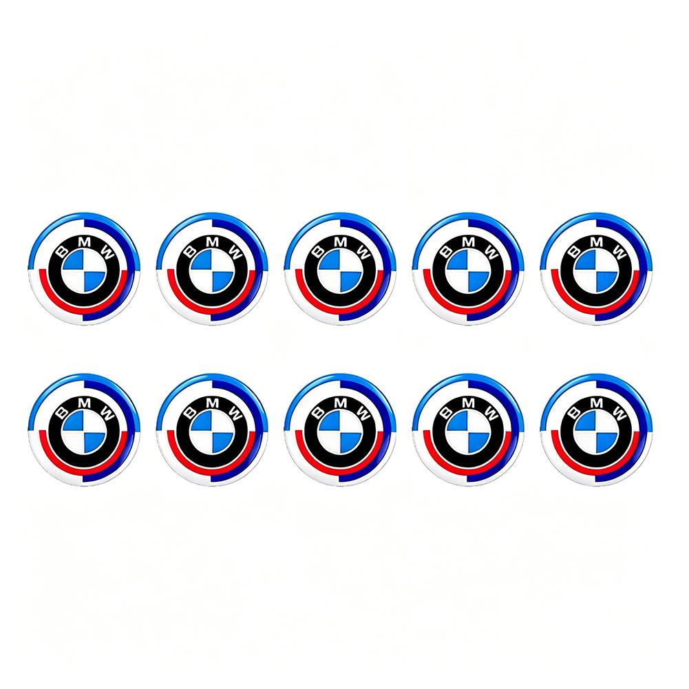 11/14mm Car Remote Key Stickers Badge Emblem Car Accessories For BMW M Emblem E46 E36 E34 F10 E90 F30 E60 F30 E53 E30 E92 E87 FS9