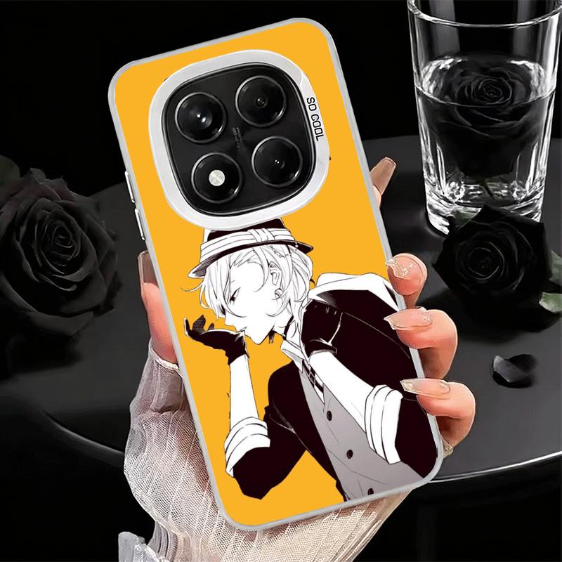 Bungo Stray Dogs Nakahara Chuuya Soft Phone Case for Xiaomi Redmi Note 13 14 15 Pro Plus 12S 12 11S 11 11T 10S 10 Shockproof Cov