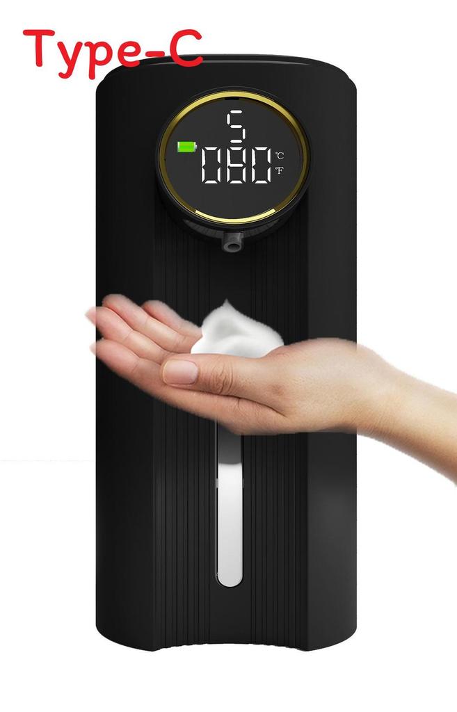 Touchless Desk Soap Dispenser With Foam And Gel Options For Home Office Hygiene