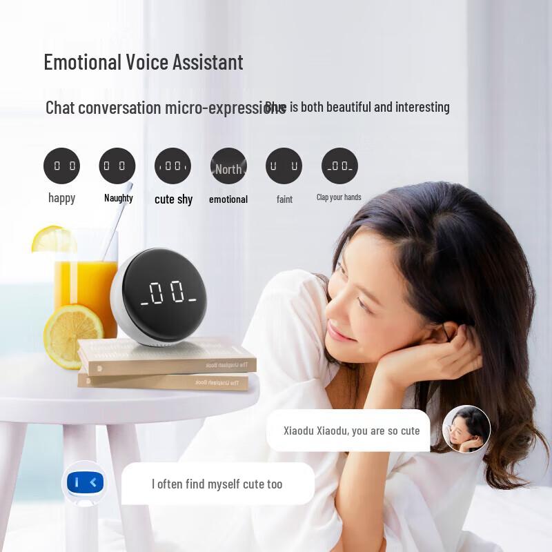 XiaoDu Smart Alarm Clock Speaker
