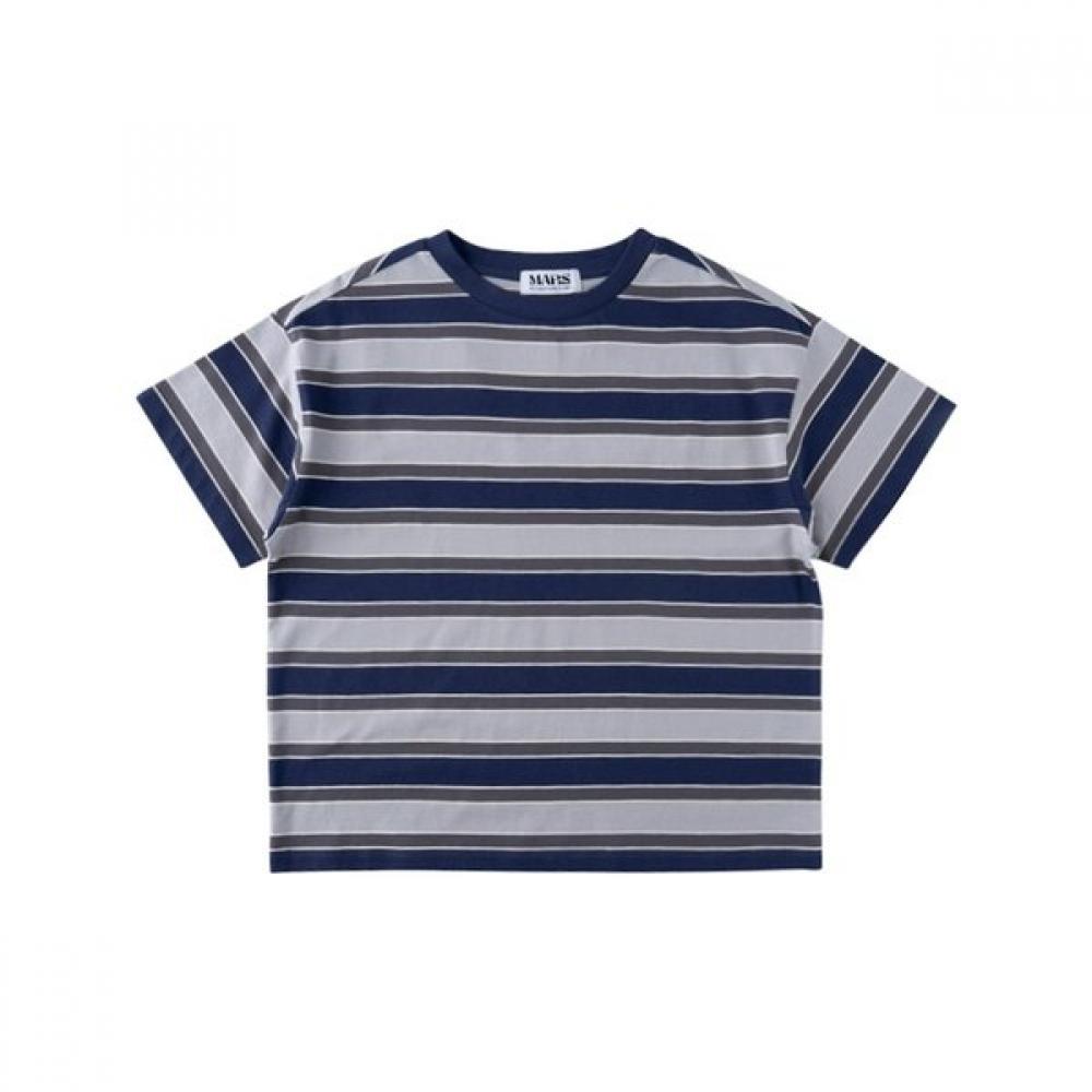 

LiTTle Ground Mars STripe Cozy T shirT 7631g 332 08 D/GRAY/165