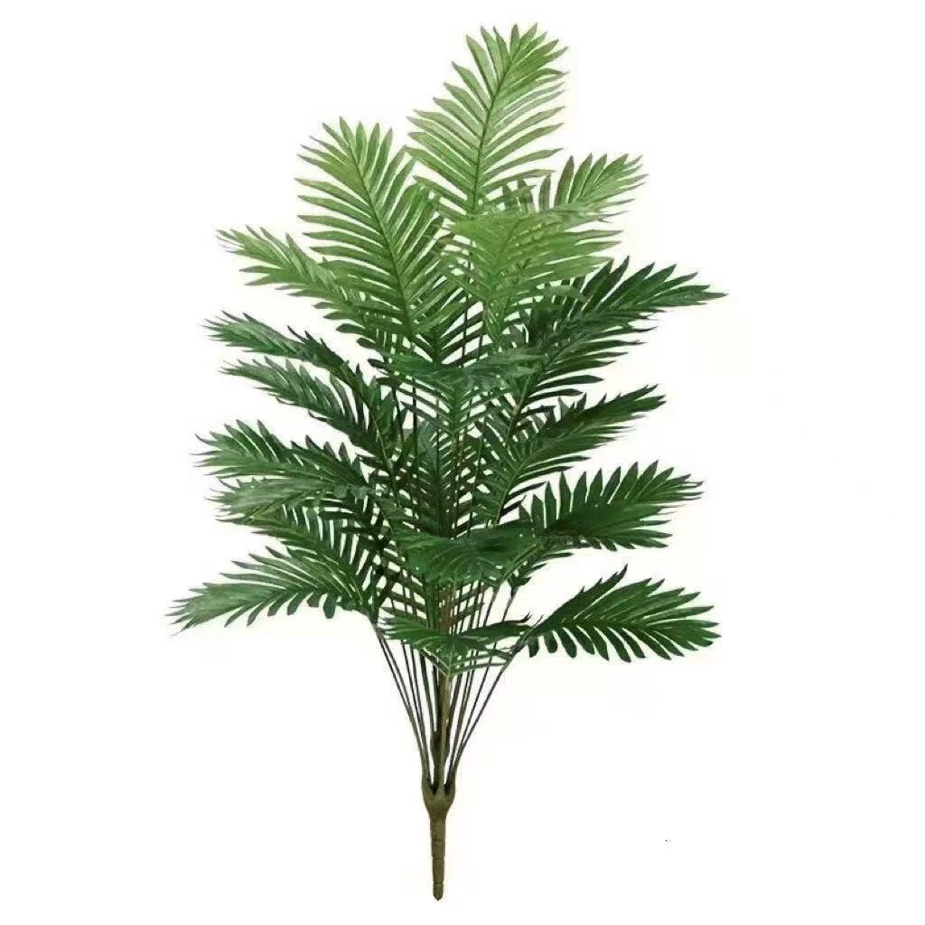 Green Areca Palm Fake Tree Leaves for Home & Wedding Decoration