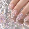 1440 PCS / Set Mini Flat Bottom Sparkling Diamond Nail Jewelry Set