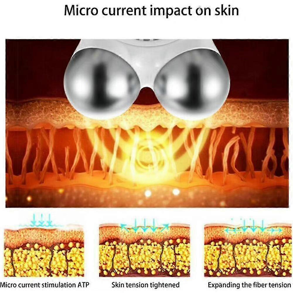 Home facial lift roller skin rejuvenation introduction device microcurrent beauty device
