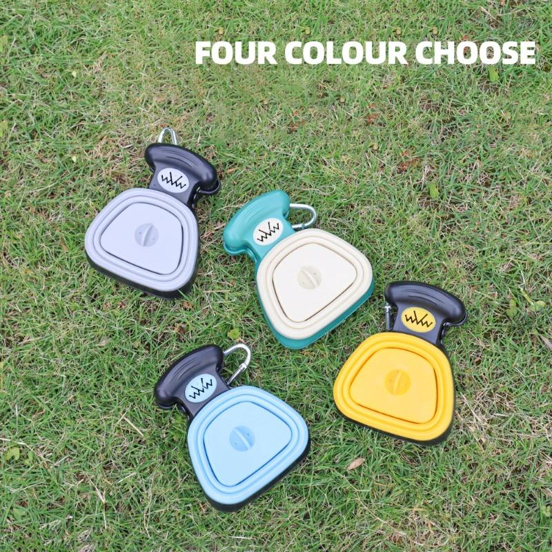 Foldable Portable Dog Poop Scooper with Waste Bag Clip Outdoor Dog Walking Pet Waste Cleaner Tool