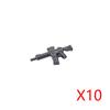 Military Weapons Accessories Building Blocks Russian Special Forces AK Rifles Tactical Bulletproof Vests Equipments Bricks Toys