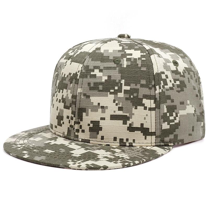 New Fashion Camouflage Vintage Cap for Men Fashion Hip Hop High Quality Net Cap Snapback Outdoors Summer Hat for Women