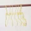 10Pcs/Set Nordic Style Children Coat Hangers Golden Clothing Storage Organizer  Closet