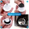 2 Stuks Auto Achteruitkijk 360 Graden Verstelbare Groothoek Kleine Ronde Spiegel Voor Chevrolet Equinox Trailblazer Bolt Spark Tahoe Z71