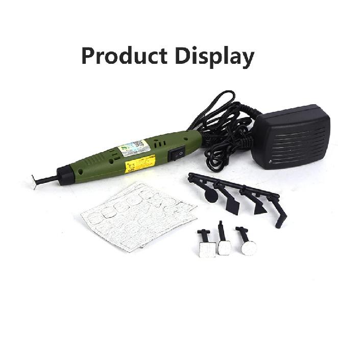 18W Mini Sander Pen Type Fixed /Speed Adjust Polisher DIY Model Groove Grinding Tools Round Corner Polisher 110V-220V