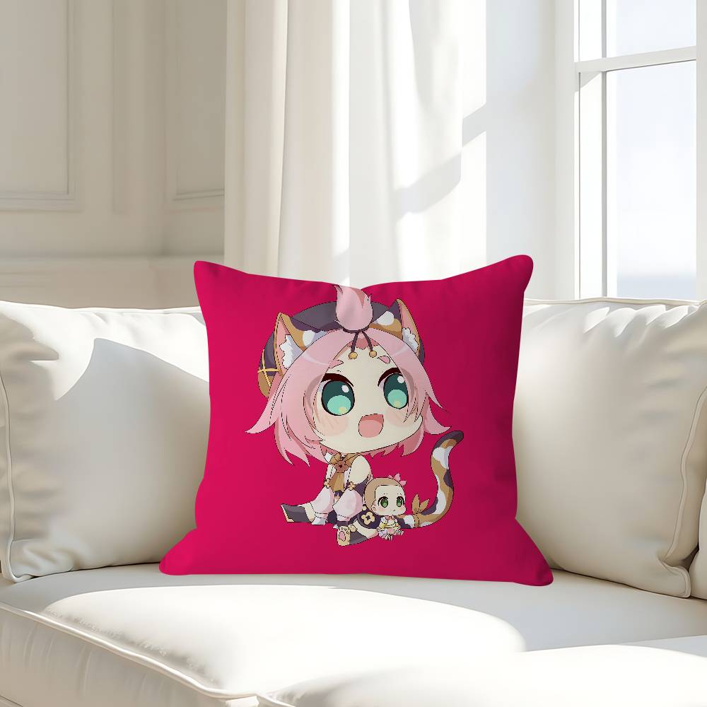 D-diona K-katzlein Pillow Case Removable Washable Cushion Cover – All-Season Soft Linen