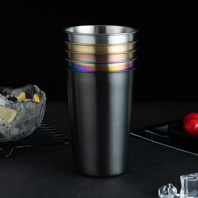 Nerezové pivní hrnky HANYANG 304 Bytové zařízení Jednovrstvé hrnky Hrnky Hotel Office To-go Cup