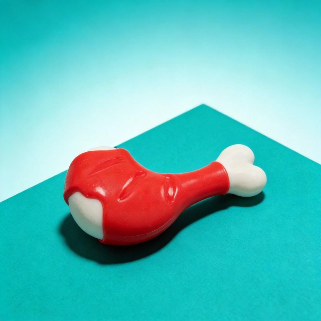 Dog Chew Toy With Tpr Bone For Strong Biting And Teething Pets