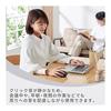 ELECOM Mouse Wireless Mouse SHELLPHA Wireless 2.4GHz Quiet Antibacterial 5 Buttons + Tilt Wheel Black M-SH30DBSKBK