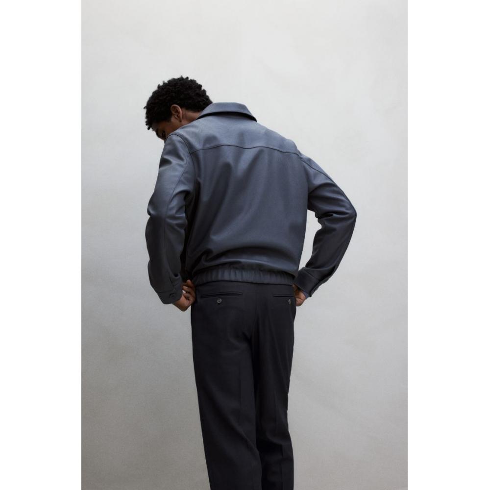 H M Suit Pants Regular Fit Dark Grey