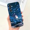 Custodia per Telefono Cartoon T-Totoro-ES Per Samsung S25,S24,S21,S22,S23,S30,Ultra,S20,Plus,Fe,Lite,Note,10,9,5G Copertura Nera