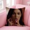 Dark American Movie JJennifers Body Cushion Cover Pillow Case Soft Skin Friendly Fabric  Concealed Zipper
