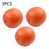 3pcs 8cm Artificial Fake Simulated Oranges Fruit Model Home Party Decoration Photography Props Decoration Fake Fruits Big Deal