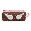 Big Capacity Pencil Case Light Weight Plush Pen Case with Handle Large Pen Pouches Pencil Organizers Travel Makeup Bag