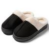 Plush Cotton Mop Thickened Winter Home Fleece Can Be Worn Outside Warm Couple Slippers Cotton Slippers