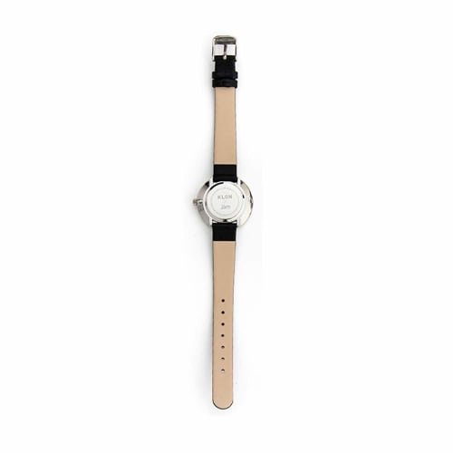 KLON CONNECTION ELFIN LATTER 33mm Simple Unisex Watch, Black, for Men and Women, Business