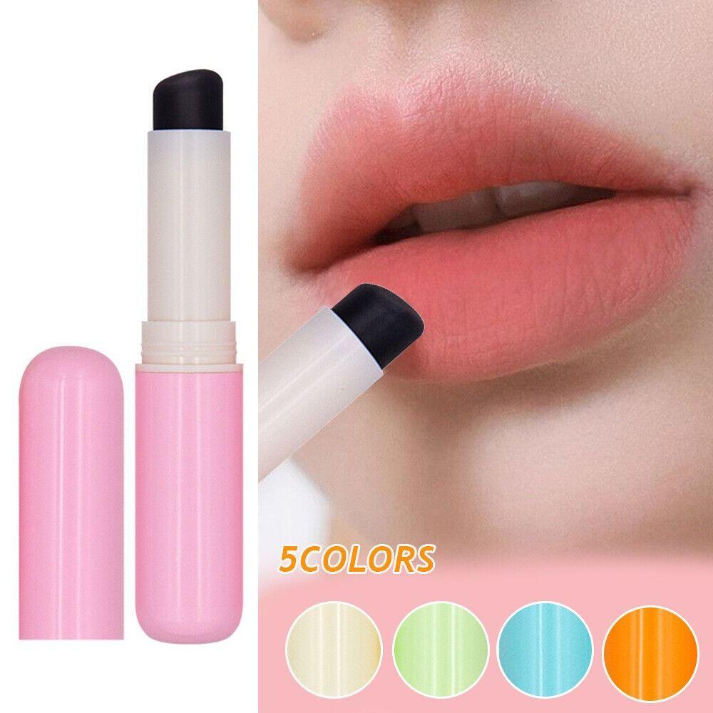 Silicone Lipstick Smudge Brush Round Head Makeup Brushes Portable Mini Concealer Brush