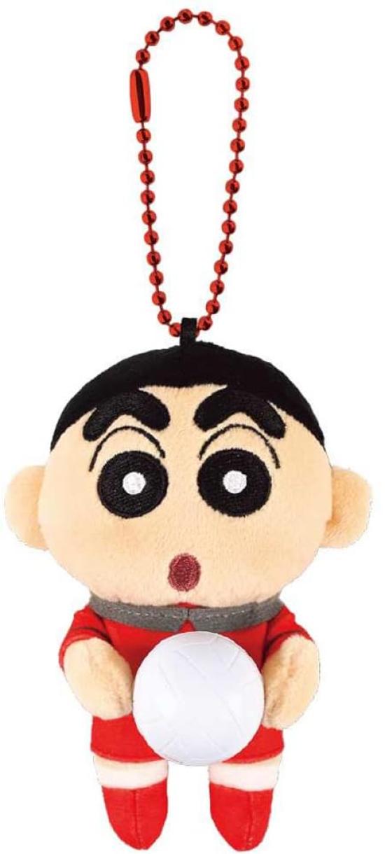 

Tees Factory Crayon Shin-chan Shinnosuke Volleyball Club Mascot, 120mm H x 85mm W x 50mm D (KS-5546847VO)