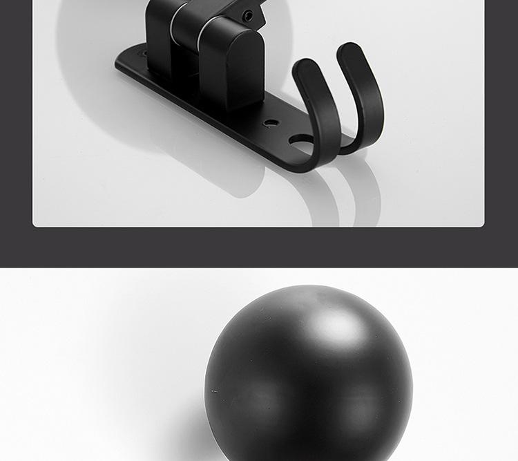 Punch-Free Wall-Mounted/Tabletop Helmet & Hat Display Rack