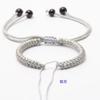 DIY Hand-Woven Jewelry Gold Carrying Strap Non-Woven Semi-Finished Products Bracelet Strand Men and Women's Natal Year Red Rope Couple