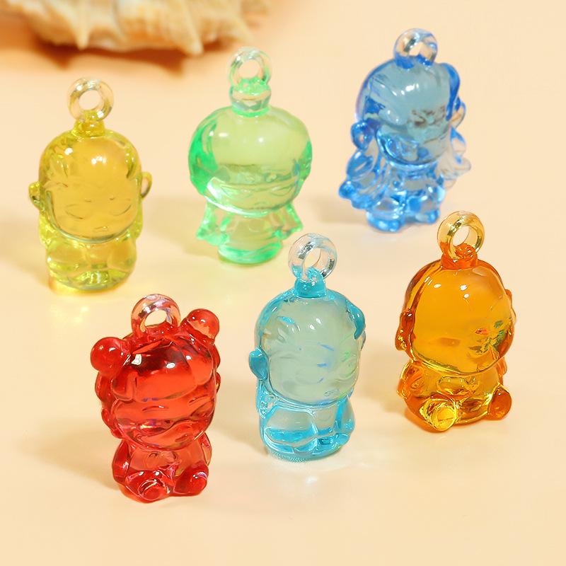 Nezha Acrylic Gem Toy Claw Machine Pendant - Amusement Park Accessory