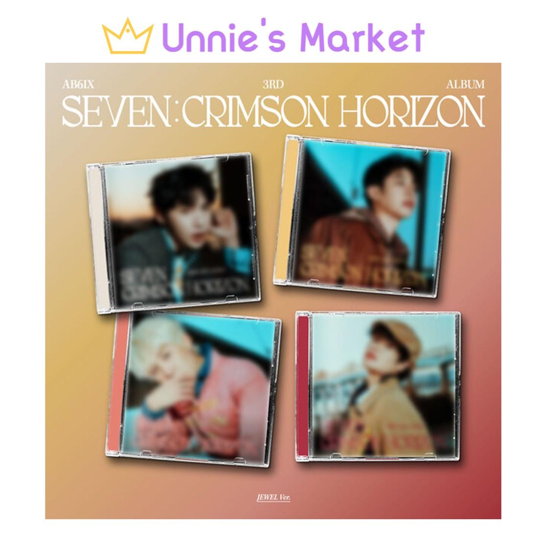 [Предзаказ] 3-й альбом AB6IX [SEVEN CRIMSON HORIZON] (Драгоценный камень вер.) + Бесплатный подарок Random ver. 1ea