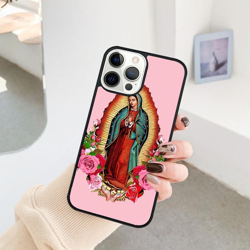 Virgin Mary Phone Case For iPhone 17 Air 16 15 14 11 12 13 Pro  MAX Plus coque Cover Shell