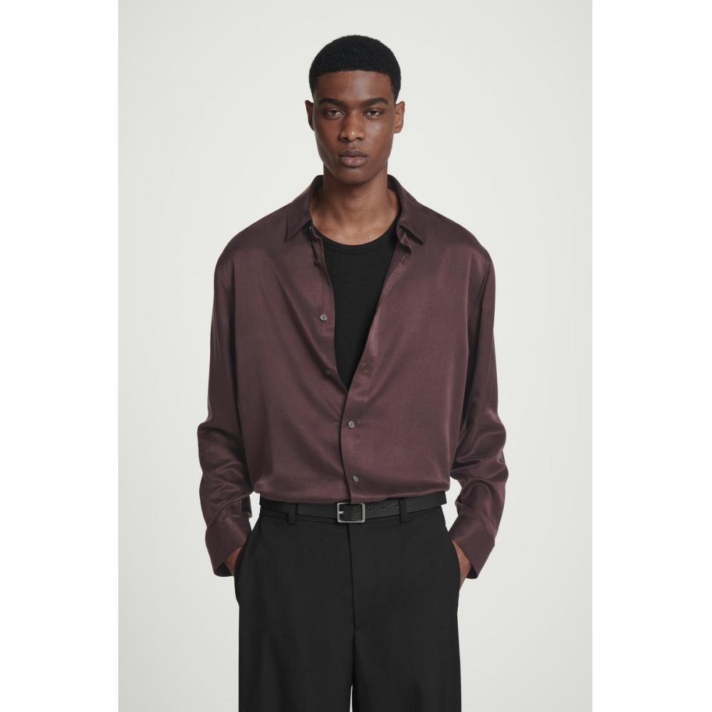

Cos Japan Relaxed Silk Shirt
