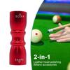 Snooker Pool Cue Tip Tool Aluminum Alloy 3-in-1 Billiard Pool Stick Tip Metal Scuffer Shaper Aerator Repair Tool Pool Cue Accessories