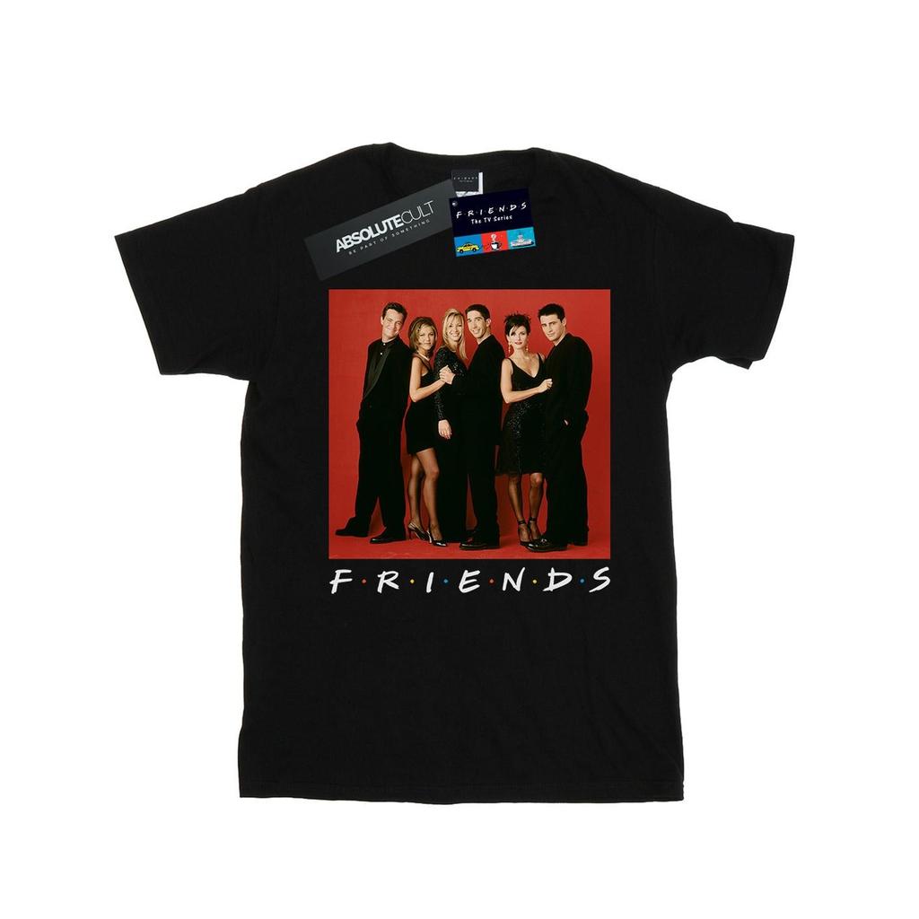 Friends Womens/Ladies Group Photo Formal Cotton Boyfriend T-Shirt