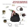 Motorcycle Electrical Starter Solenoid Relay For YAMAHA Super Jet 700 SJ700 SUPERJET XL700 XL 700 WAVERUNNER700 GP800 GP 800