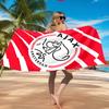 AFC Ajax Emblem Design Strandtuch, Schnelltrocknend, Pflegeleicht, Geeignet für Fitness und Strandurlaub, Sport-Essential
