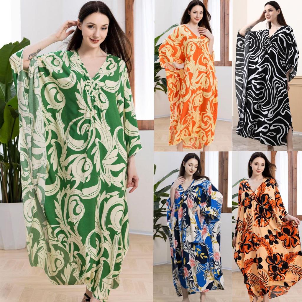 Rayon Handmade Knitted Beach Cover-Up, Plus Size, Long Robe, Bikini Sun Protection, 16 Colors Available
