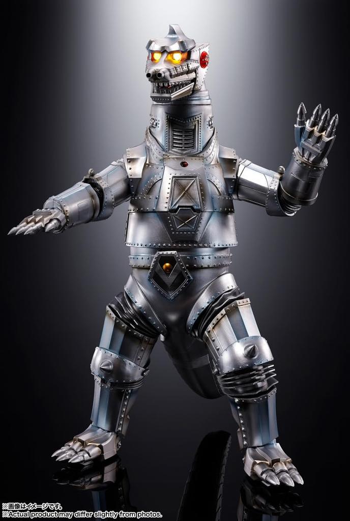 TAMASHII NATIONS DX Soul of Chogokin Godzilla Vs. Mechagodzilla 1974 Mechagodzilla, Approximately 270mm, ABS & POM & Die-cast Painted Action Figure