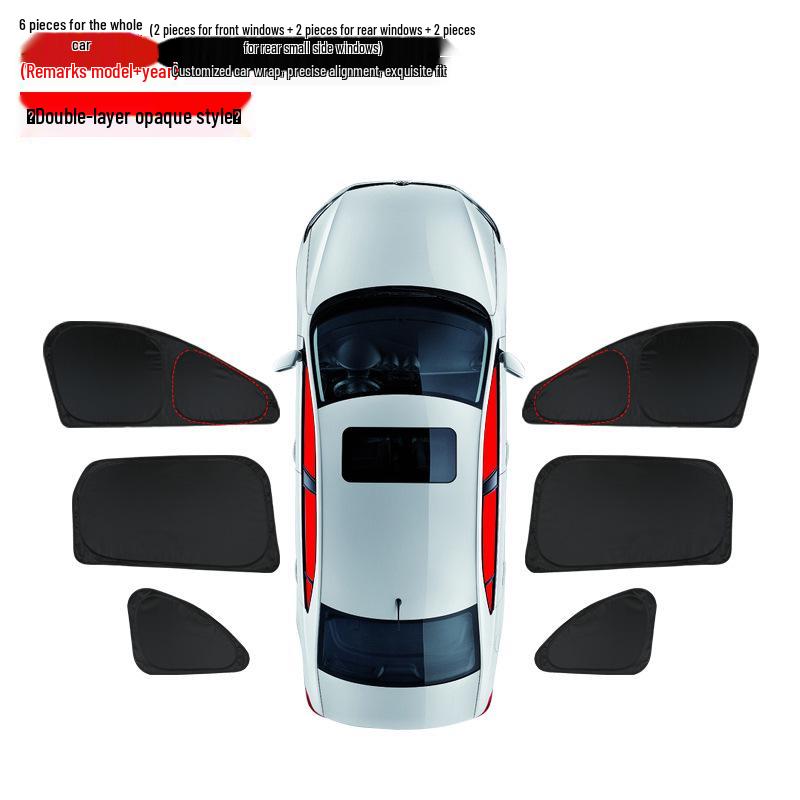 Chrysler 300C Car Sunshade: Sun Protection, Heat Insulation, Light Blocking, Privacy for Camping