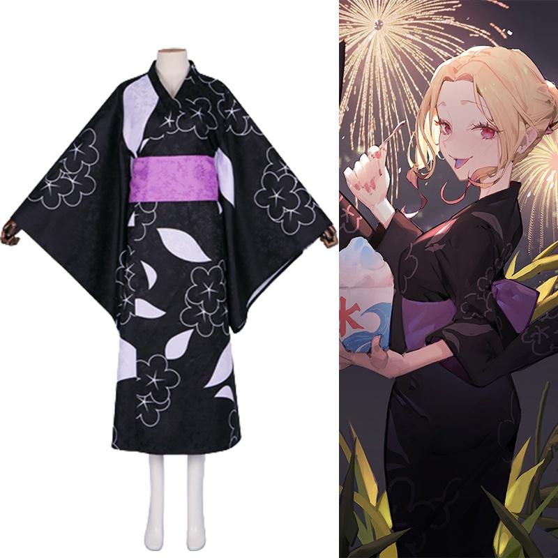 Marin Kitagawa Kimono Bathrobe Role Playing Costume Halloween Exhibition Anime